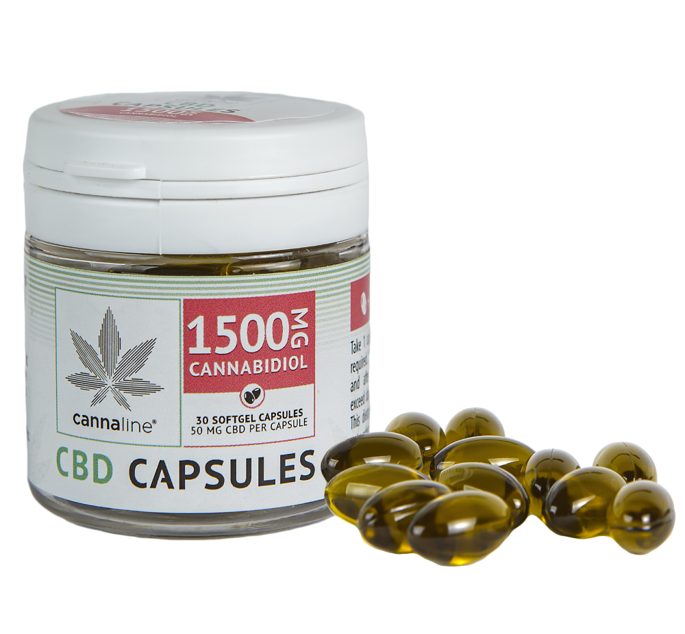 cannaline CBD Capsules - 1500 mg CBD