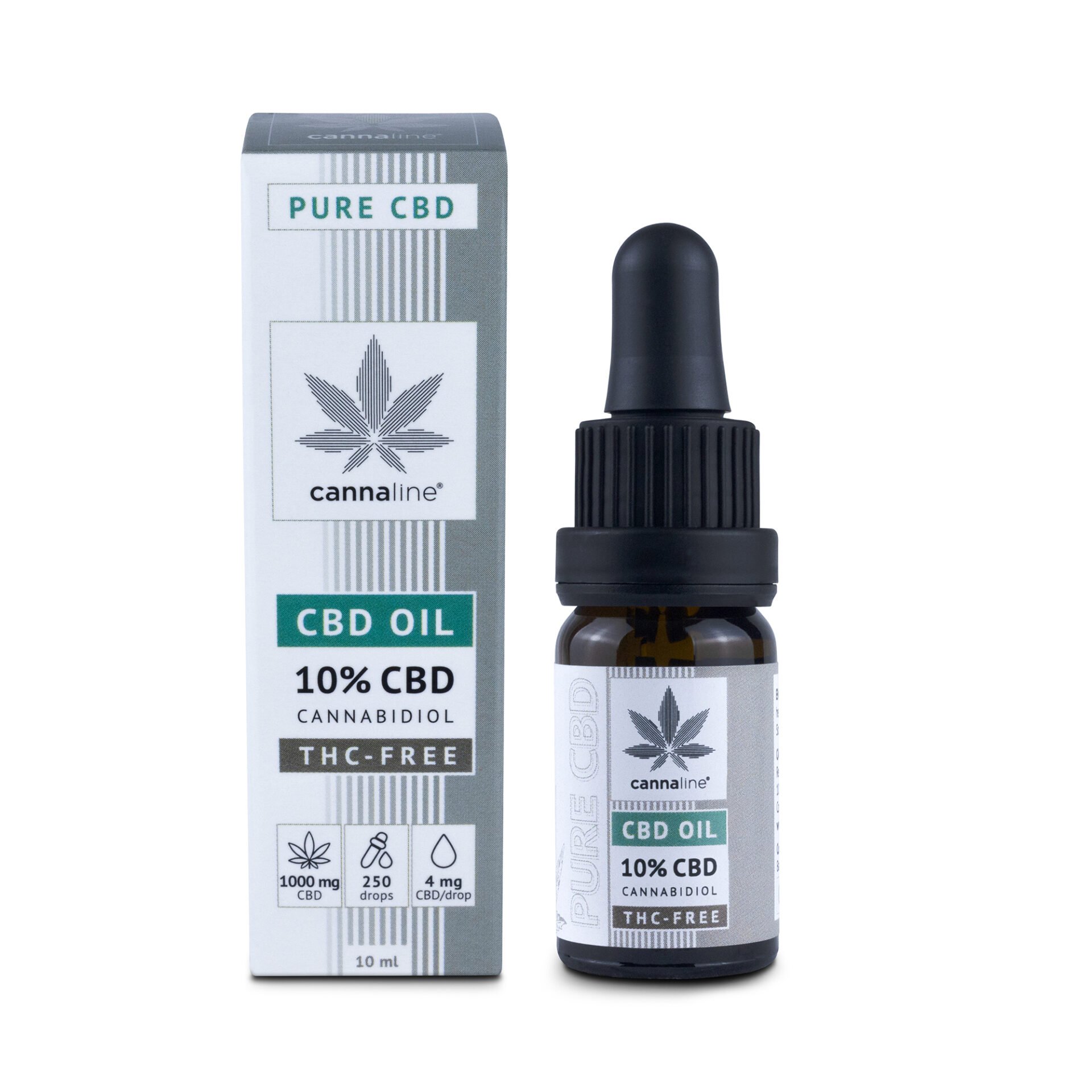 Kannāla THC nesaturoša CBD eļļa – 10%