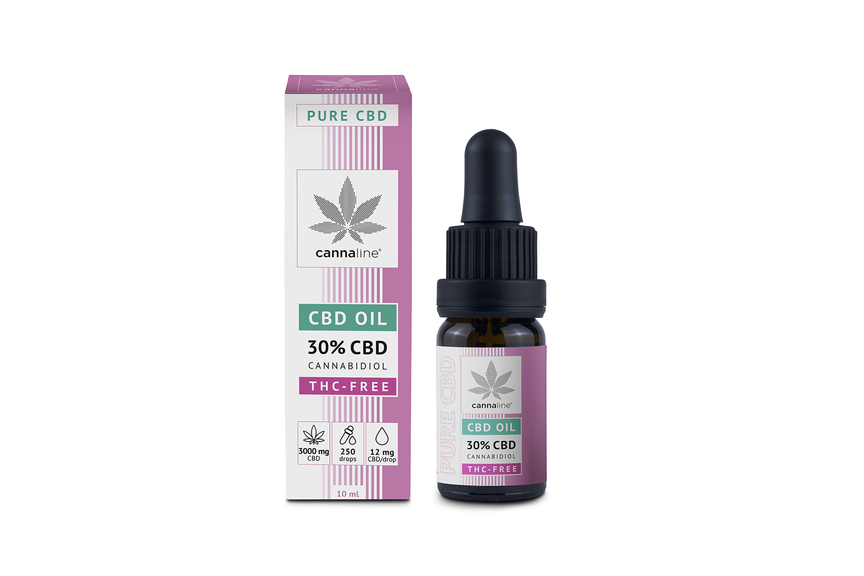 Kannāla THC nesaturoša CBD eļļa – 30%